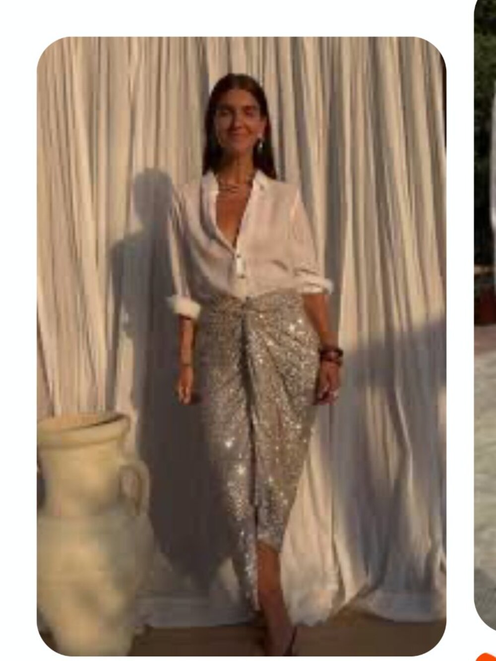 *NWT Never Fully Dressed Sequin skirt